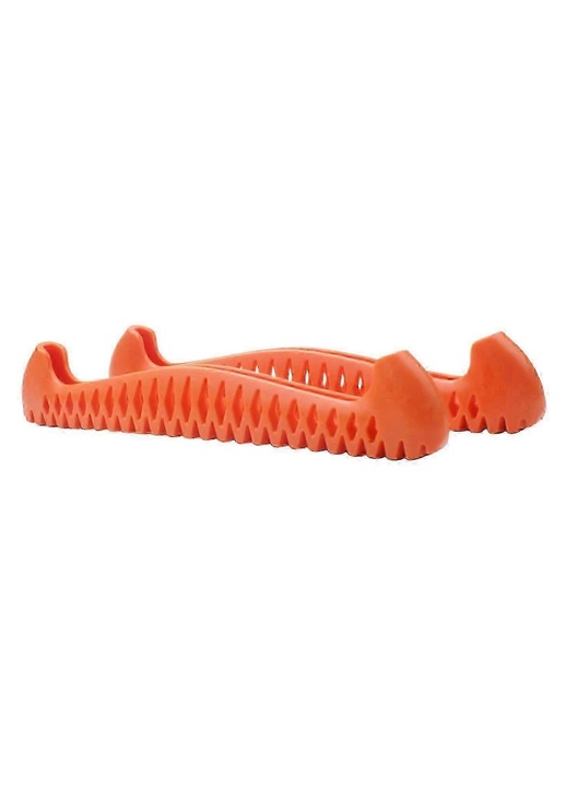 Protectii pentru lame de patine din TPU FG123K0225-260803-755, ajustabile pentru lame 26.5–32 cm (EU 34–40), portocaliu, 1 pereche
