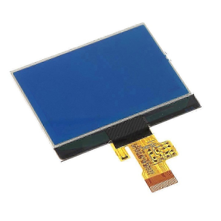 Panou LCD bord pentru instrumente A2C53119649 9658138580 (FG123K0225-260803-6787), inlocuire directa pentru Peugeot 407/407 SW 2004-2010, 407 Coupe 2005-2010, albastru