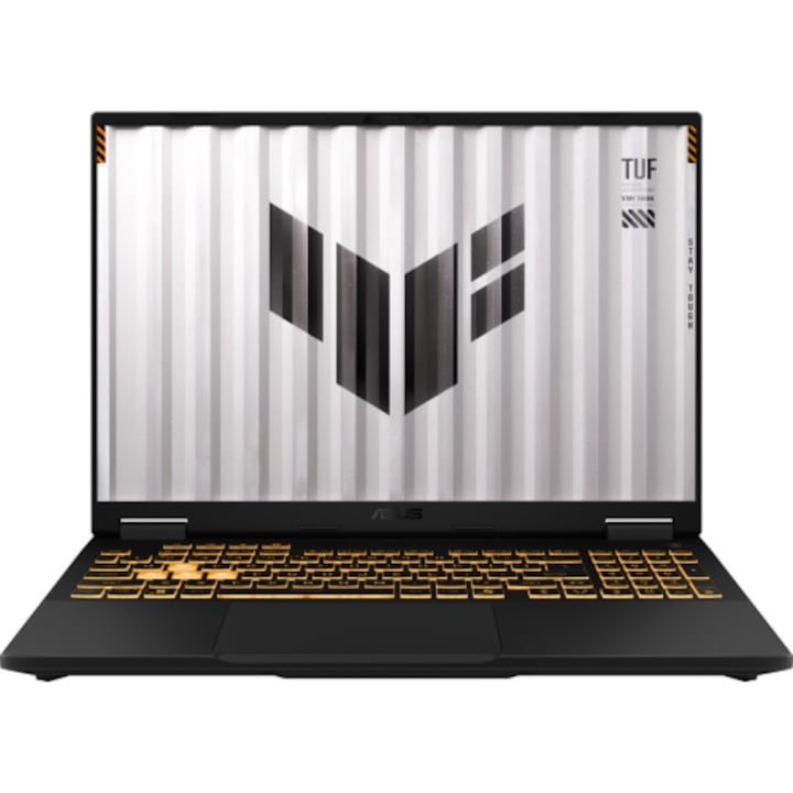 Laptop ASUS TUF F16 FHD+ 16 inch Intel Core i5-14450HX 16GB 512GB SSD RTX 5060 Free Dos Jaeger Gray