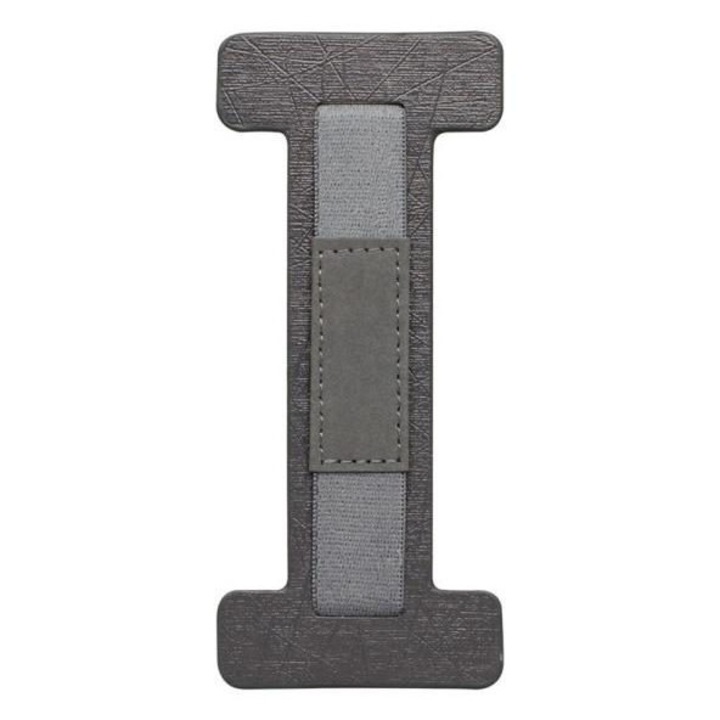 Tabletta tartó fogantyú K0460-0803-emagCJ-188149, csúszásgátló szalag, szintetikus bőr + nylon, szürke, 14 x 6 x 2 cm, 6–10.5 hüvelykes tablettákhoz