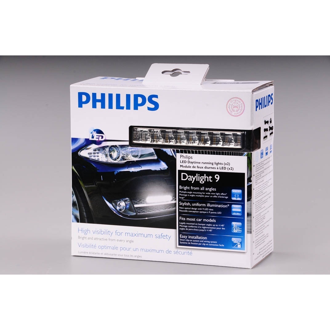 Включи дневной свет максимум. Ходовые огни Philips 12v Daylight 9 12831wledx1. Philips led Daylight 9. DRL Philips Daylight 9. Ходовые светодиодные огни Philips Daylight 9.