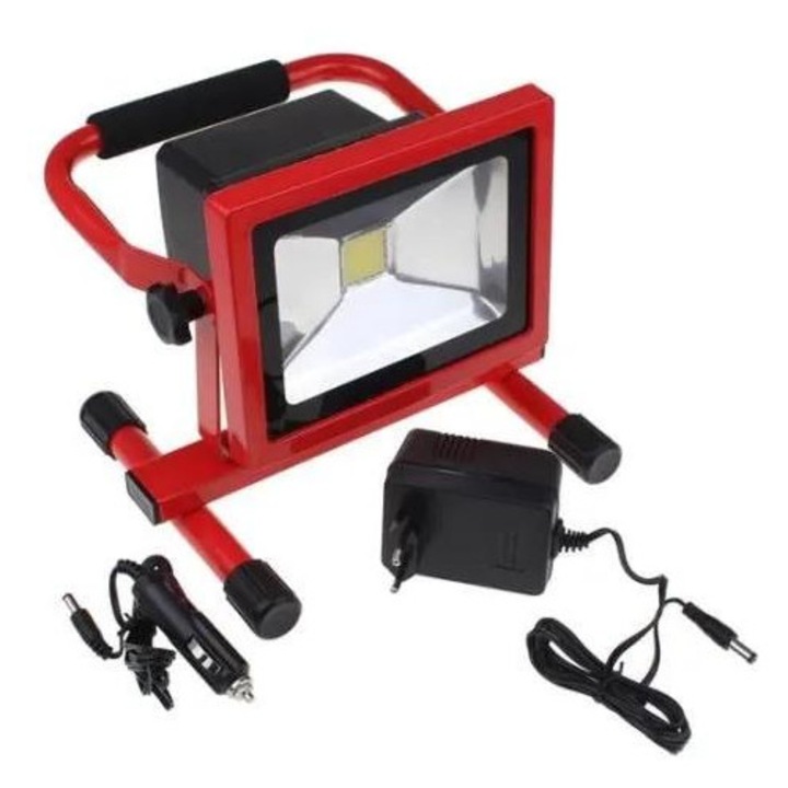 Proiector LED de gradina 20W reincarcabil 6400K 1400LM UNIVERSAL