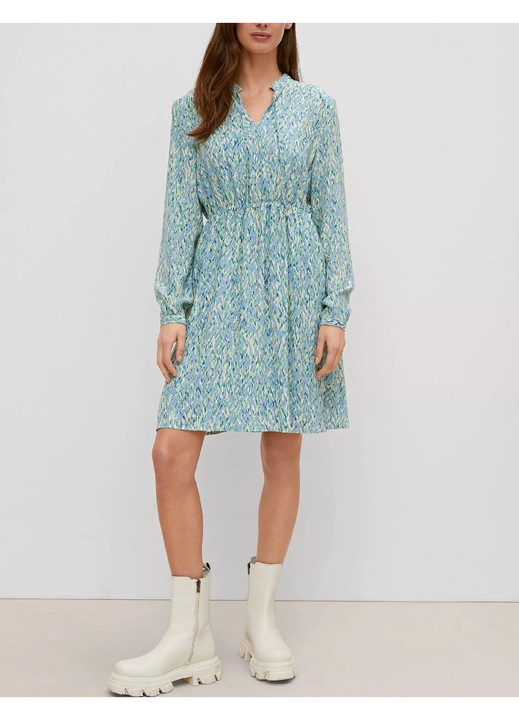 Rochie scurta Evendi, albastru, Albastru, XL