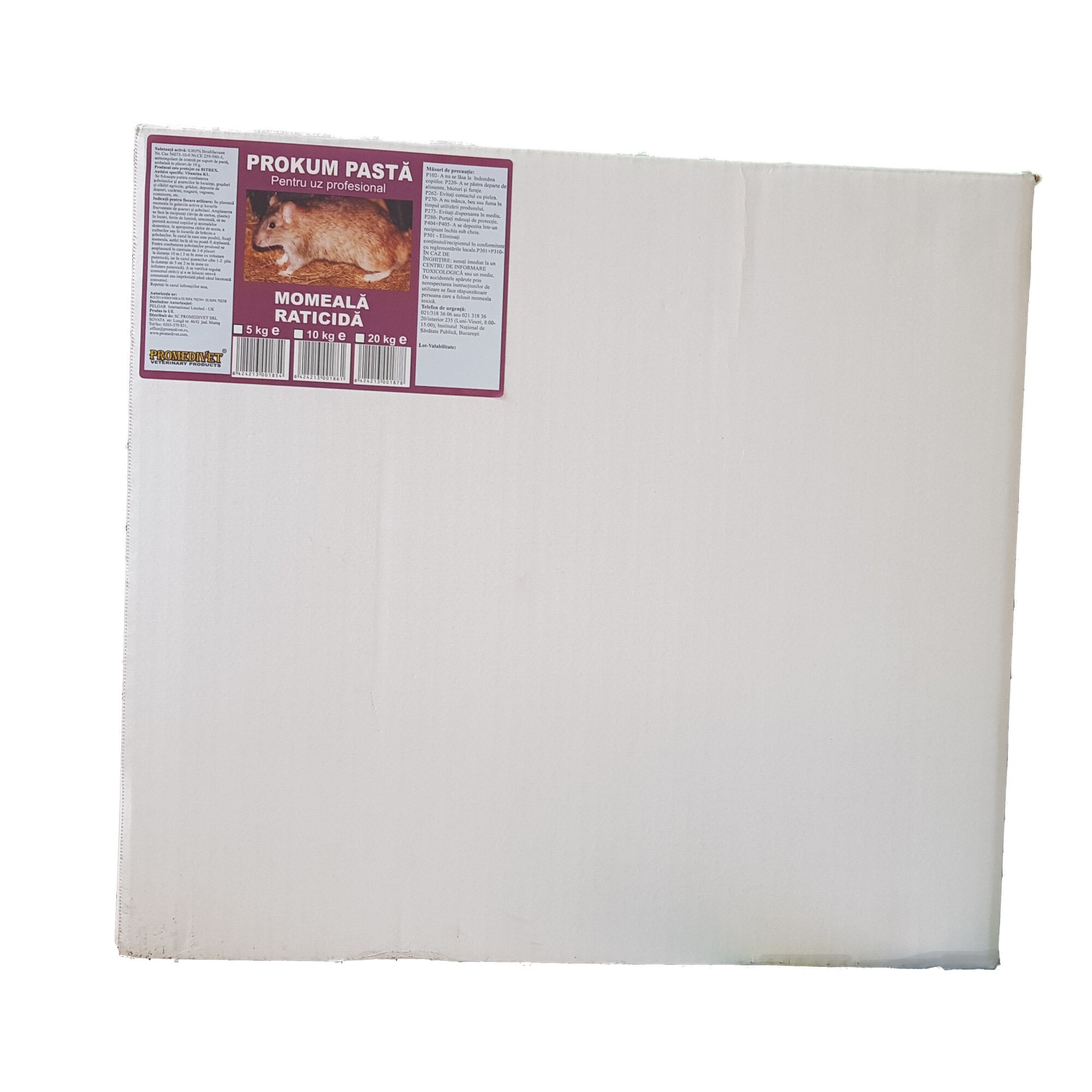 Rodenticid Prokum Pasta 20 kg