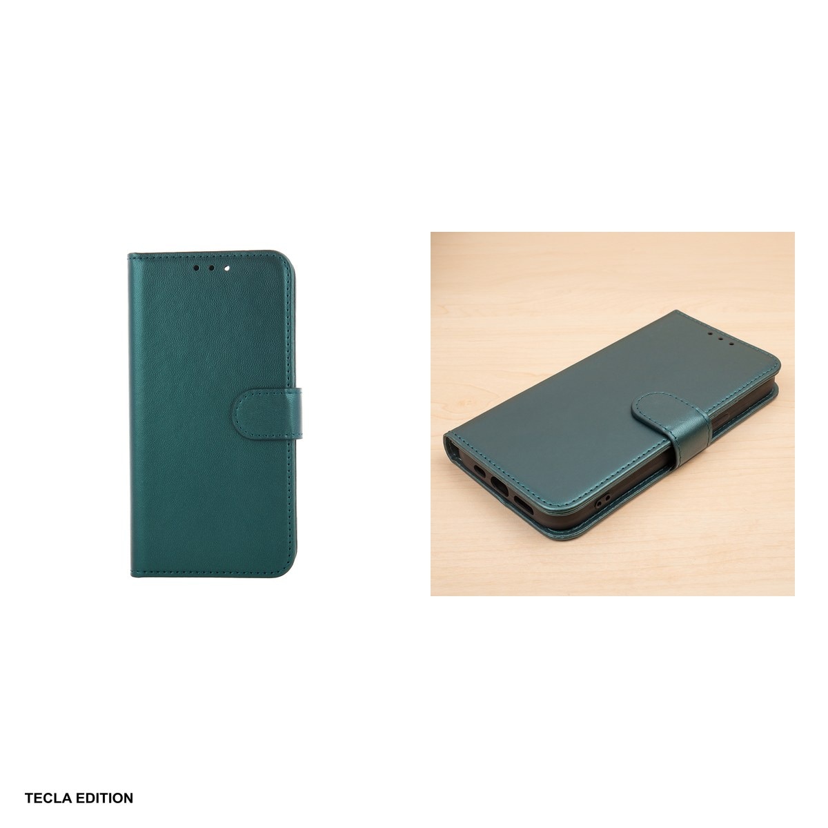 Husa Smart Classic pentru Samsung Galaxy S25 Plus, tip carte cu inchidere magnetica, Verde