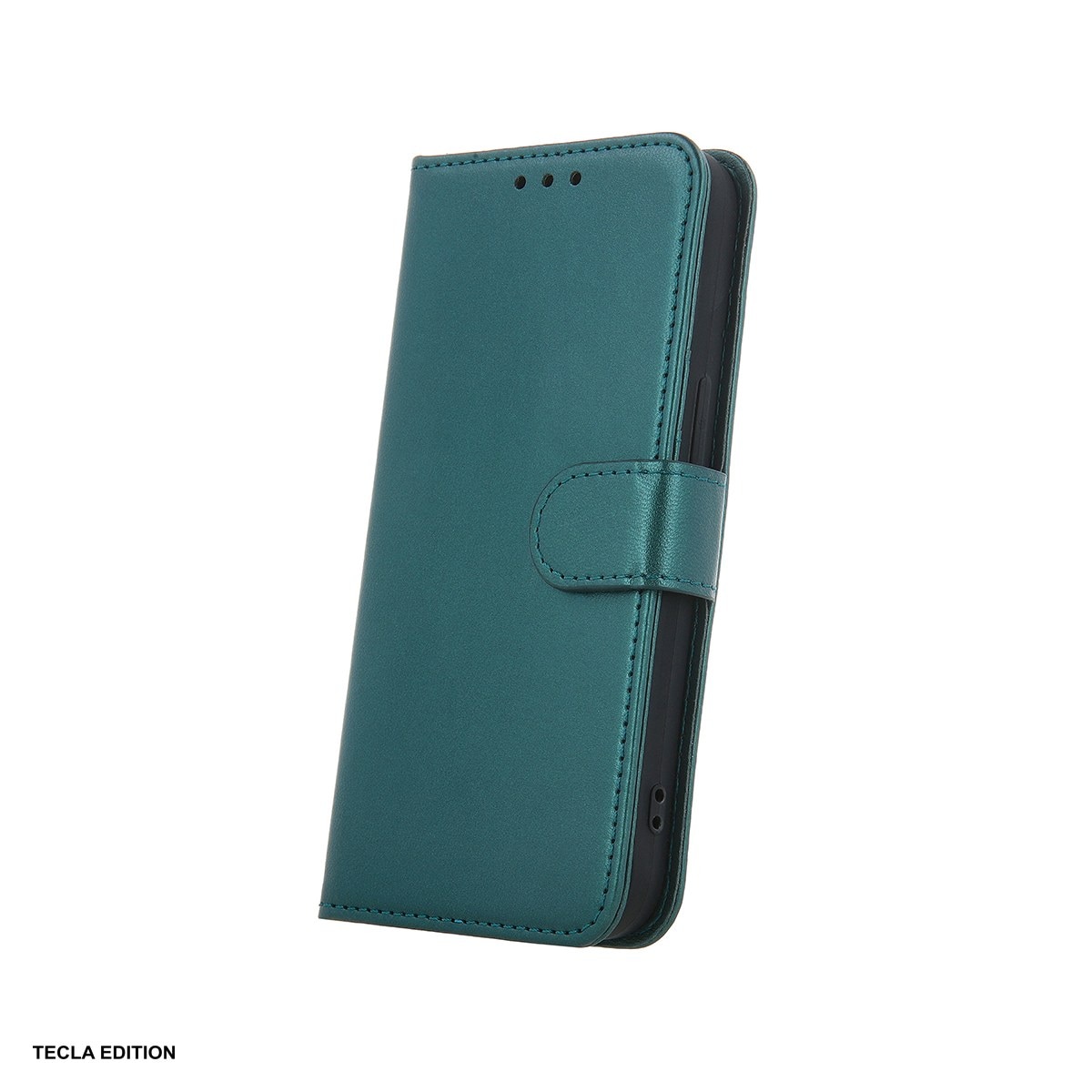 Husa Smart Classic pentru Samsung Galaxy S25 Plus, tip carte cu inchidere magnetica, Verde