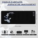 Mousepad XXL K0443-emagCJ-39129, suprafata ultra-neteda pentru gaming, margini cusute, baza din cauciuc antialunecare, rezistent la apa, multicolor, 800 x 300 x 3 mm