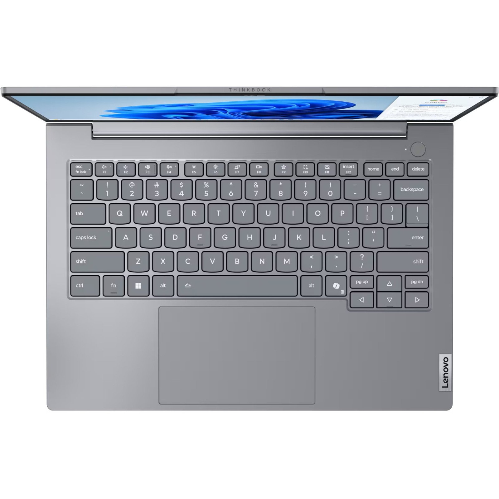 Laptop Lenovo ThinkBook 14 G8 IAL, 14" WUXGA, Intel® Core™ Ultra 5 225U pana la 4.8 GHz, 16 GB RAM DDR5 5600, 512 GB SSD, Intel® Graphics, Windows 11 Pro, Arctic Grey 512 GB