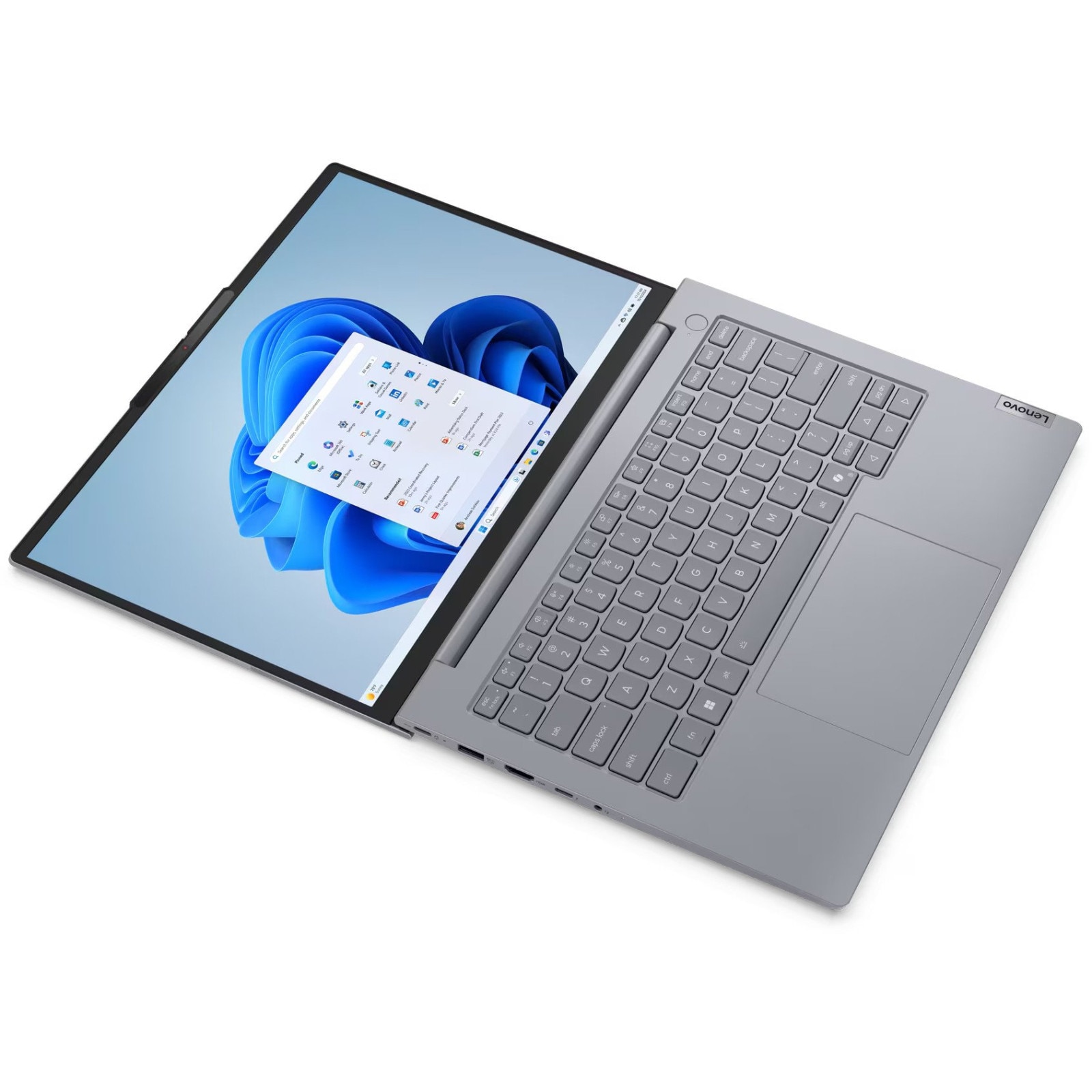 Laptop Lenovo ThinkBook 14 G8 IAL, 14" WUXGA, Intel® Core™ Ultra 5 225U pana la 4.8 GHz, 16 GB RAM DDR5 5600, 512 GB SSD, Intel® Graphics, Windows 11 Pro, Arctic Grey 512 GB