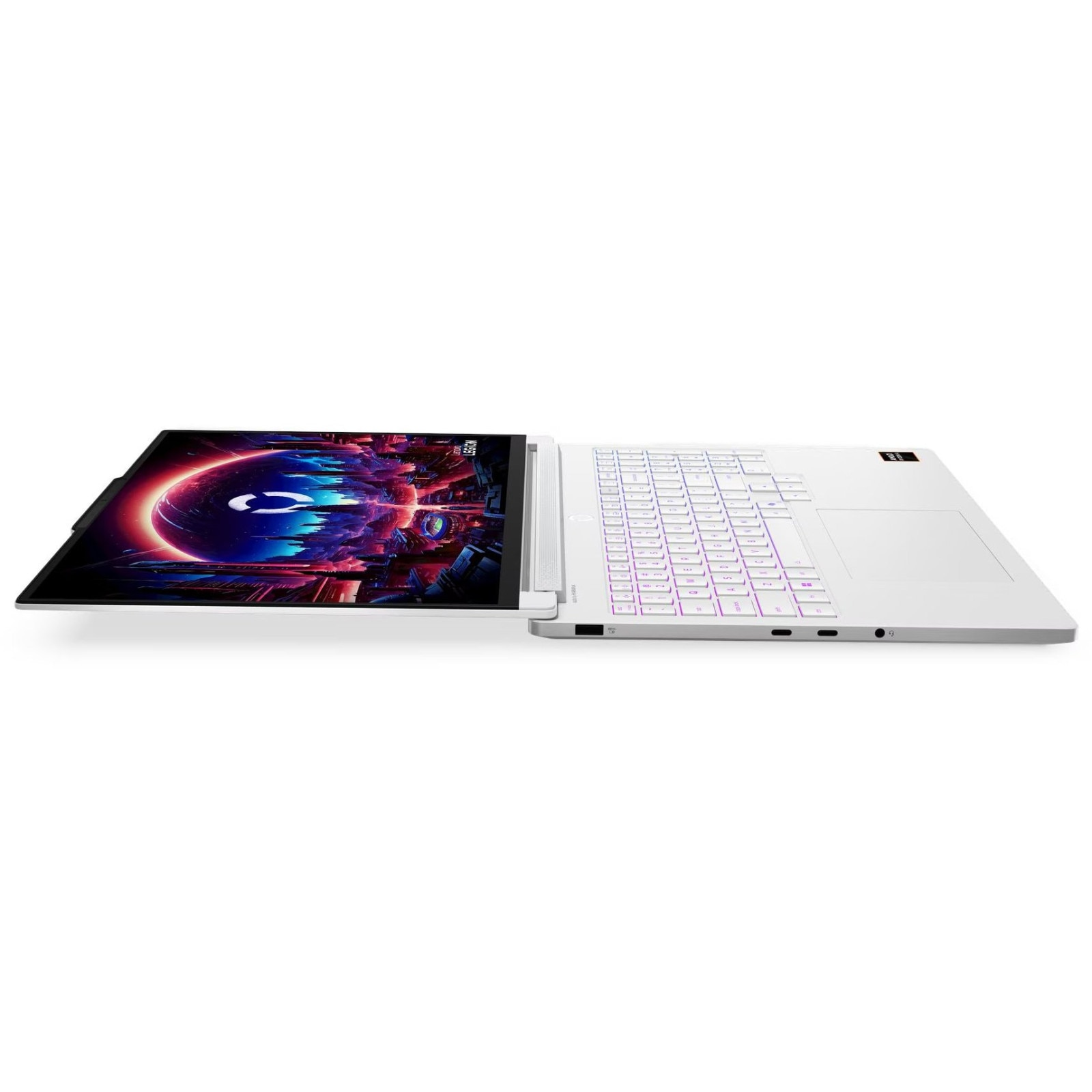 Laptop Lenovo Legion 7, 16" WQXGA, AMD Ryzen™ AI 7 450 pana la 5.1 GHz, 32 GB RAM LPDDR5x 8533, 1 TB SSD, NVIDIA® GeForce® RTX 5060 8 GB, Windows 11 Pro, Glaicer White 1 TB
