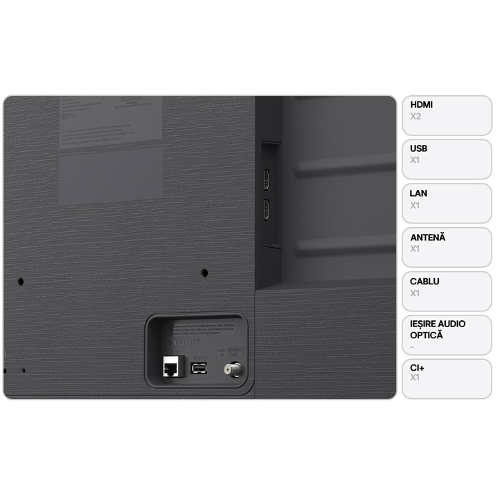Televizor LG LED 43LB65003LA, 108 cm, Smart, Full HD, Clasa E (Model 2026)
