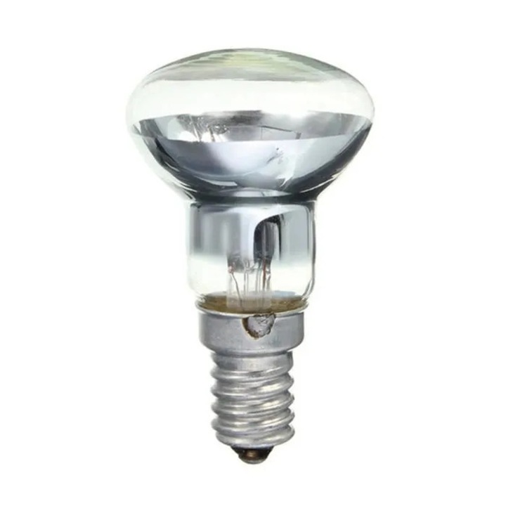 Рефлекторна крушка R39 E14 30W, нажежаема, прозрачна, 1 бр., VITERRA.4-25CJ-K0232-260804-2237CD