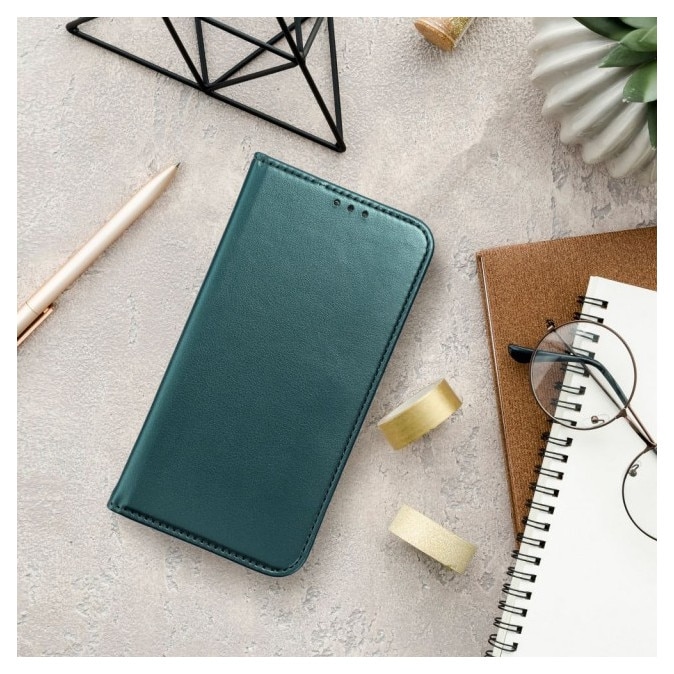 Husa Upzz® Smart Magneto Pentru Oppo Reno 16 F / FS, Inchidere magnetica, Protectie sporita, Verde