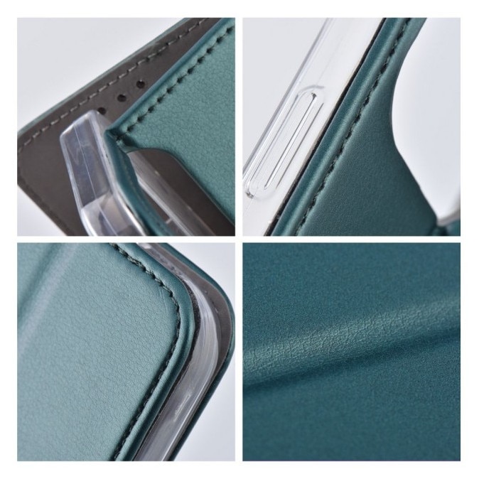 Husa Upzz® Smart Magneto Pentru Oppo Reno 16 F / FS, Inchidere magnetica, Protectie sporita, Verde