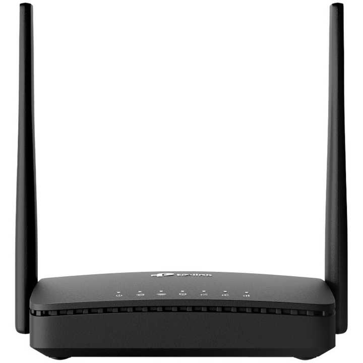 TP-Link TL-MR100P vezeték nélküli router, N300, 4G LTE, 2 külső levehető antenna, akár 32 eszköz csatlakoztatására