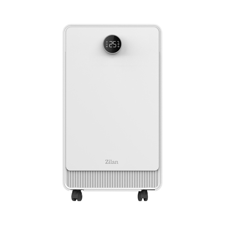 Dezumidificator portabil Dryzon12, capacitate 12L/zi, rezervor 2.5L, afisaj digital ZILAN / ZLN1063
