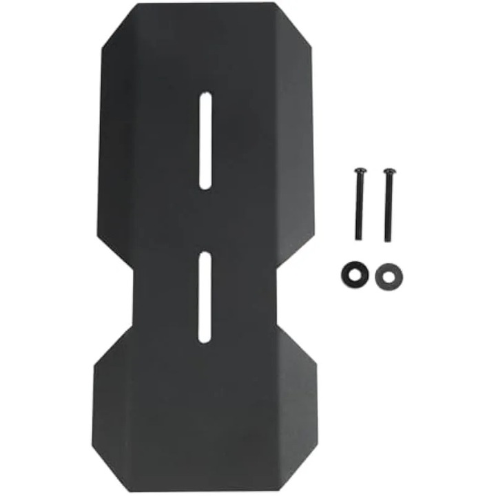 Aparatoare centrala pentru bicicleta electrica K0544-26804-1501-AMC, compatibila Super73 S1/S2/RX, fier, negru, 28 x 12,5 x 1 cm, cu suruburi de montaj