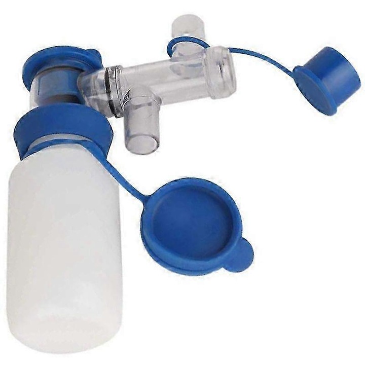 Tej mintavételi tartály K0276-FUCJ20260804-517, fejőgéphez, műanyag, kék/fehér, 200 ml