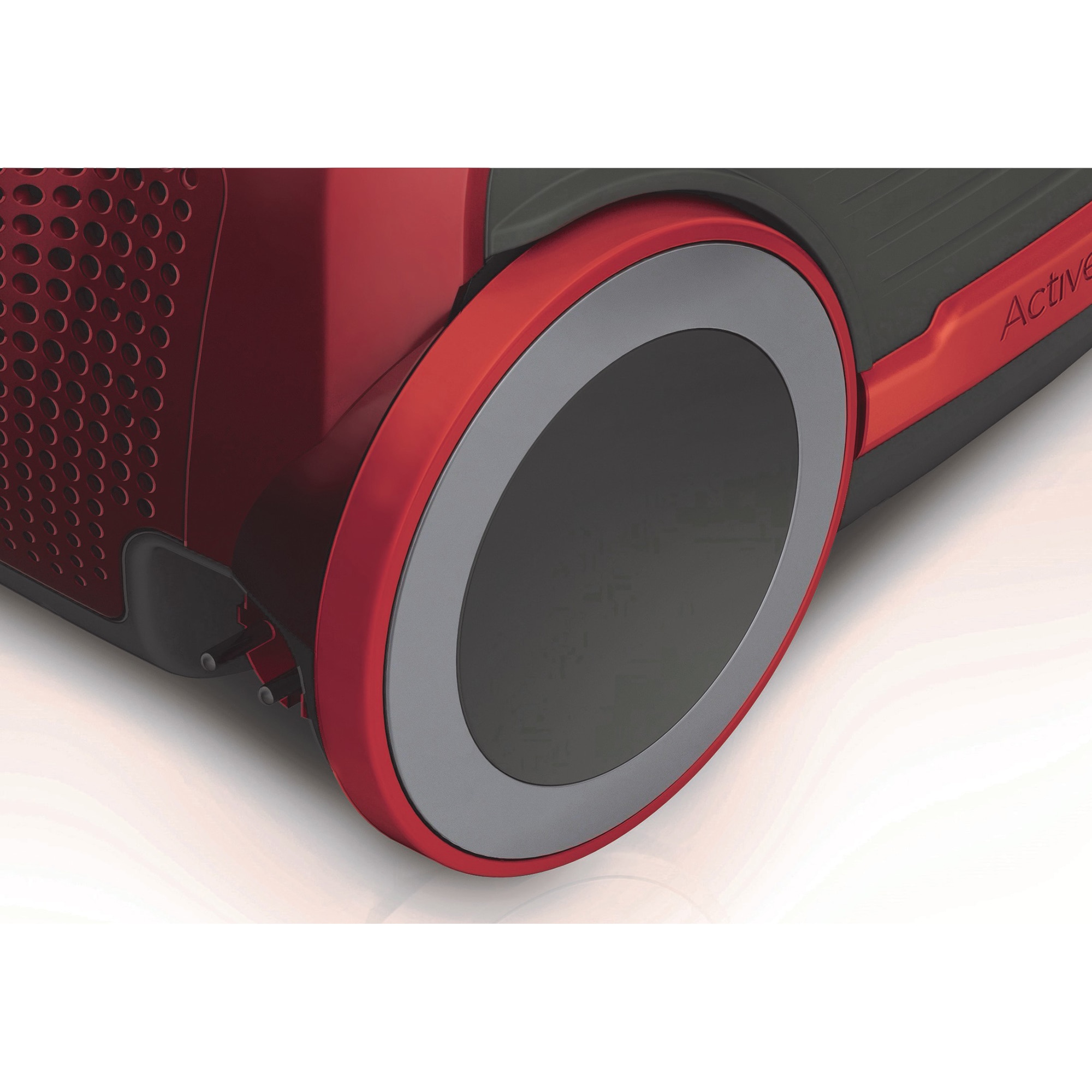 Aspirator cu pungi Gorenje VCEA21GPRRCY, 700 W, filtru HEPA dublu, control tactil, rosu