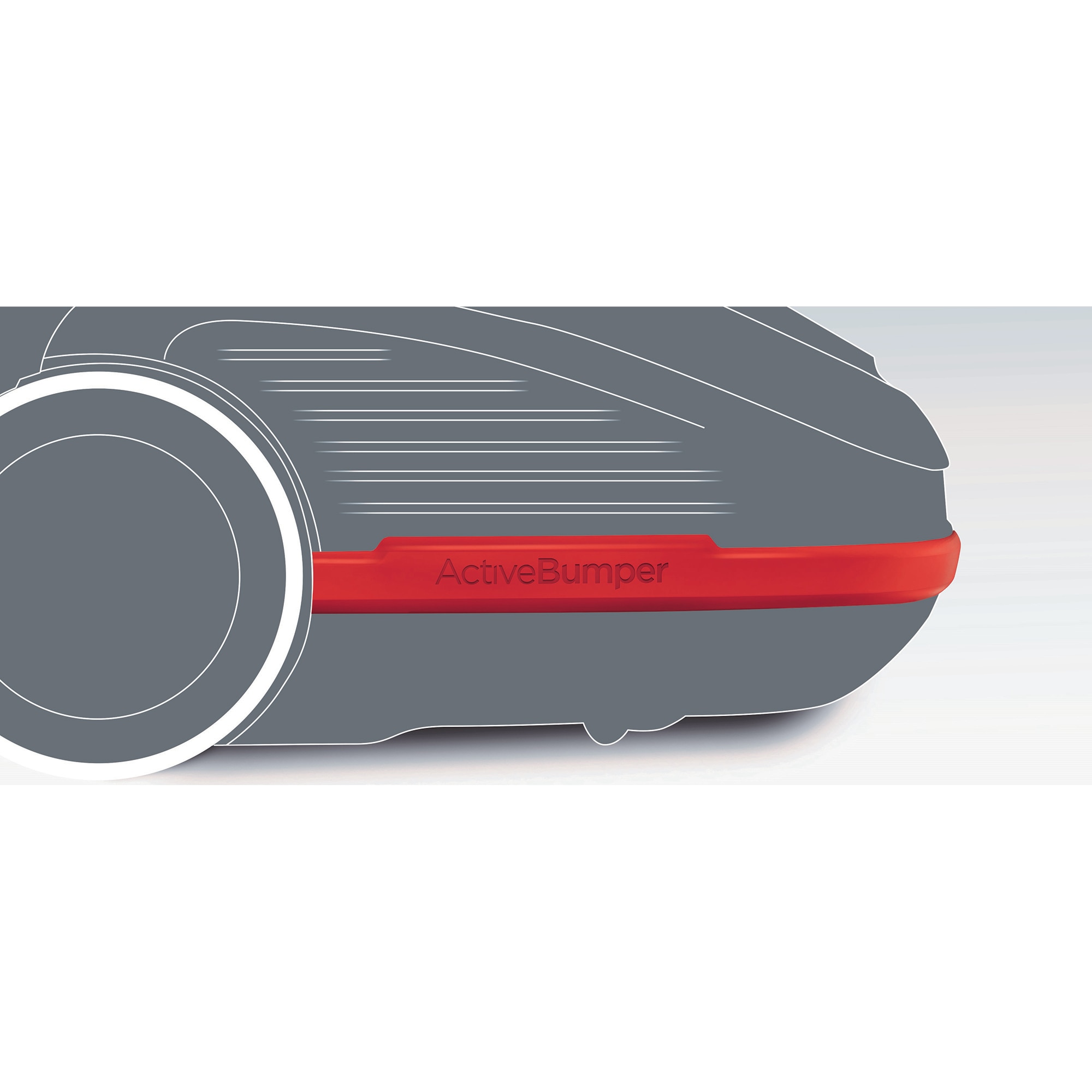 Aspirator cu pungi Gorenje VCEA21GPRRCY, 700 W, filtru HEPA dublu, control tactil, rosu