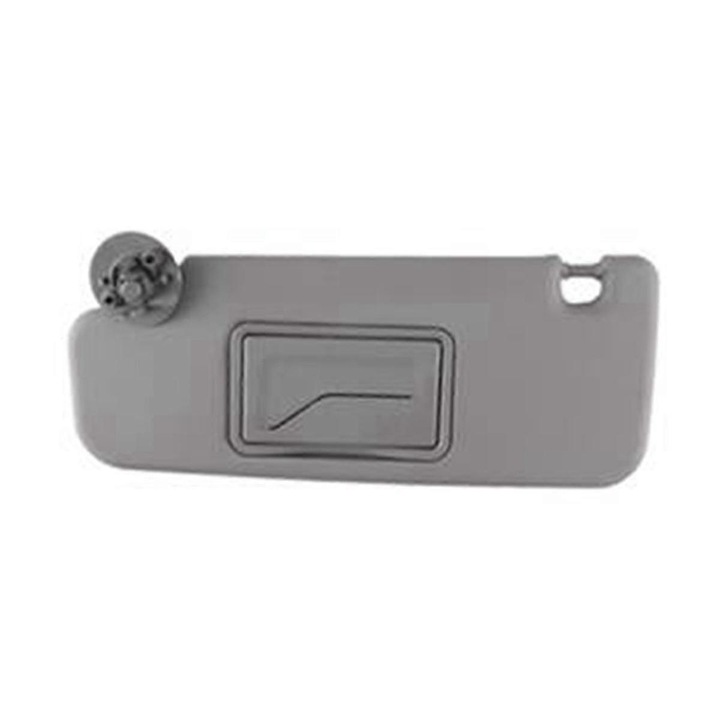 Parasolar interior pentru Chevrolet P95327509/P95327507 (FG123K0225-260803-12638), ABS, gri, stanga/dreapta, compatibil Sonic 2012-2020 / Spark 2011-2022 / Cruze 2009-2014 / Aveo 2011-2013