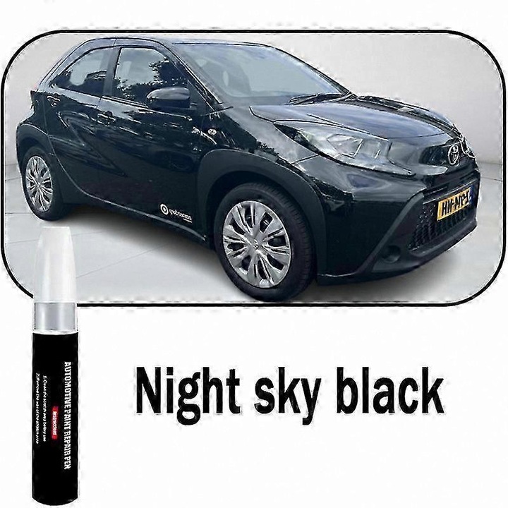 Stilou retus vopsea auto FG123K0225-260803-18802, pentru Toyota Aygo, Night sky black