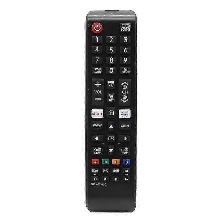 Telecomanda infrarosu compatibila cu Samsung BN59-01315D, negru, 17.5x4.4x2.2 cm, 2xAAA (nereincluse)