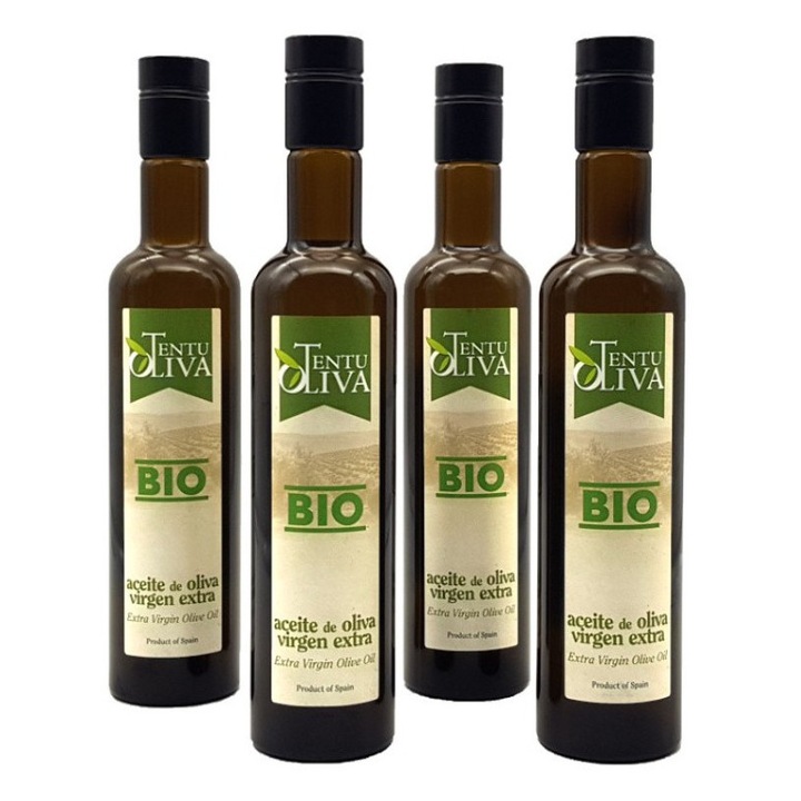 TentuOliva Ulei de masline Extra Virgin Bio – 0, 5L