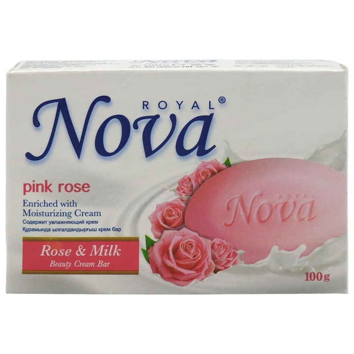 Sapun, Nova, 100 g Rose Milk