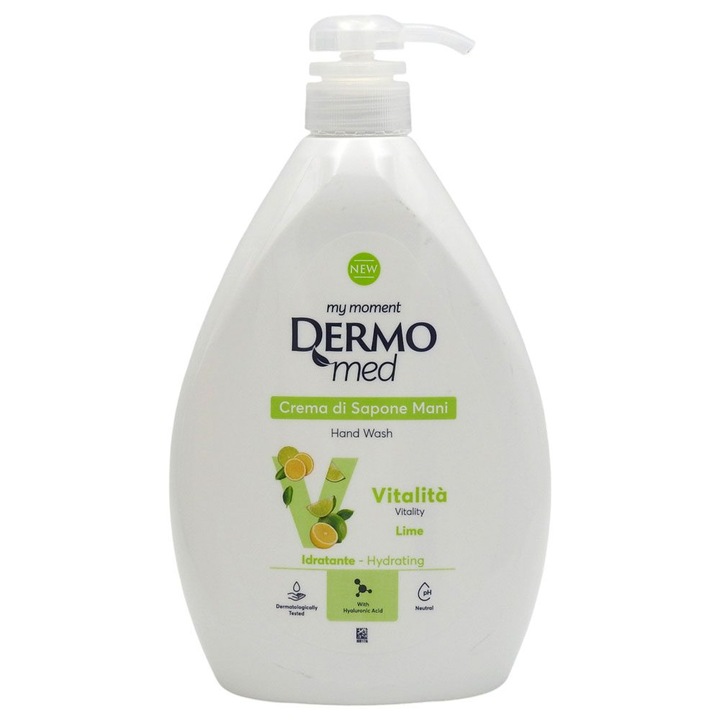 Sapun Lichid, Dermomed, 1 L Lime