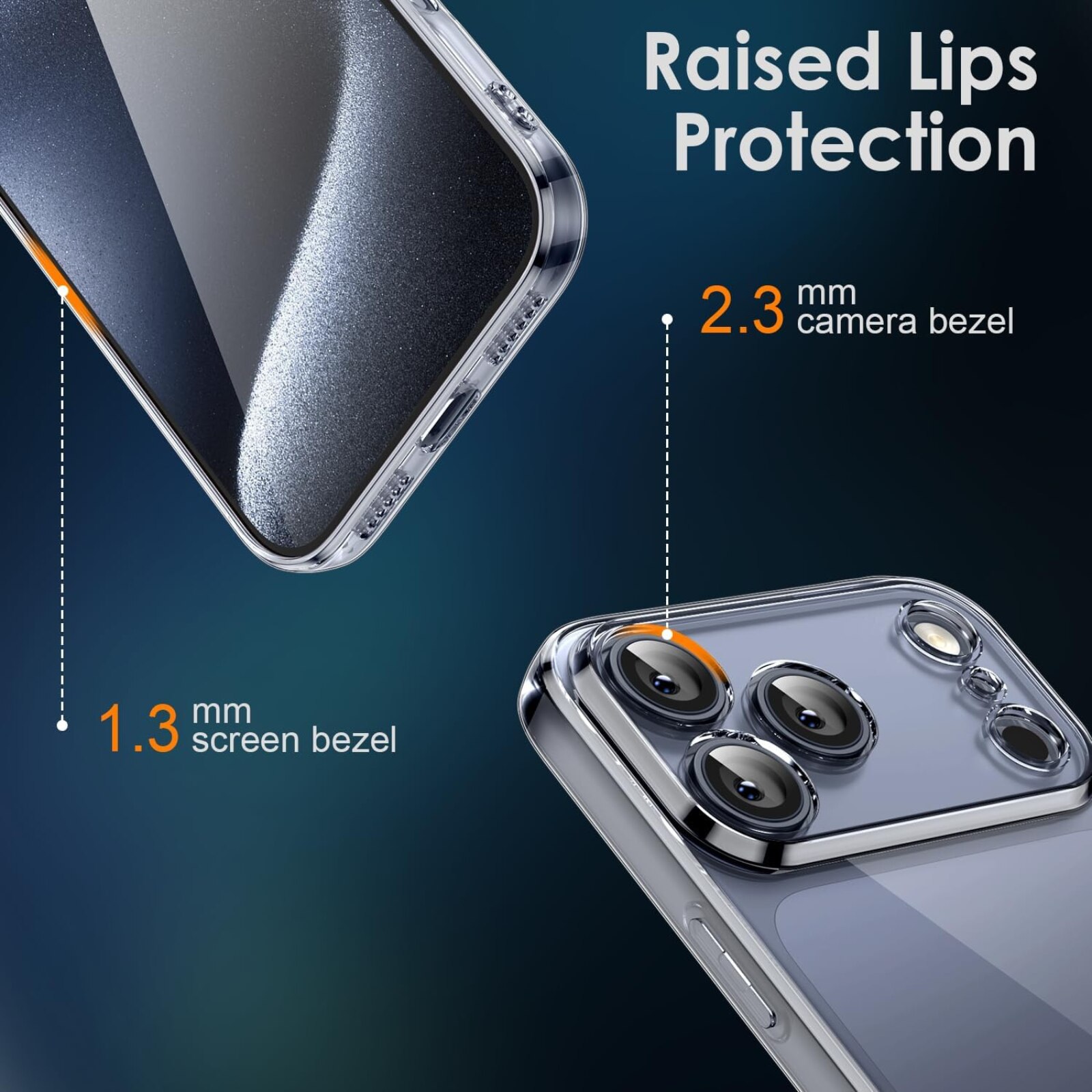 Husa iPhone 17 Pro Max/ 18 Pro Max, Slim Luxury Transparenta Full Protection