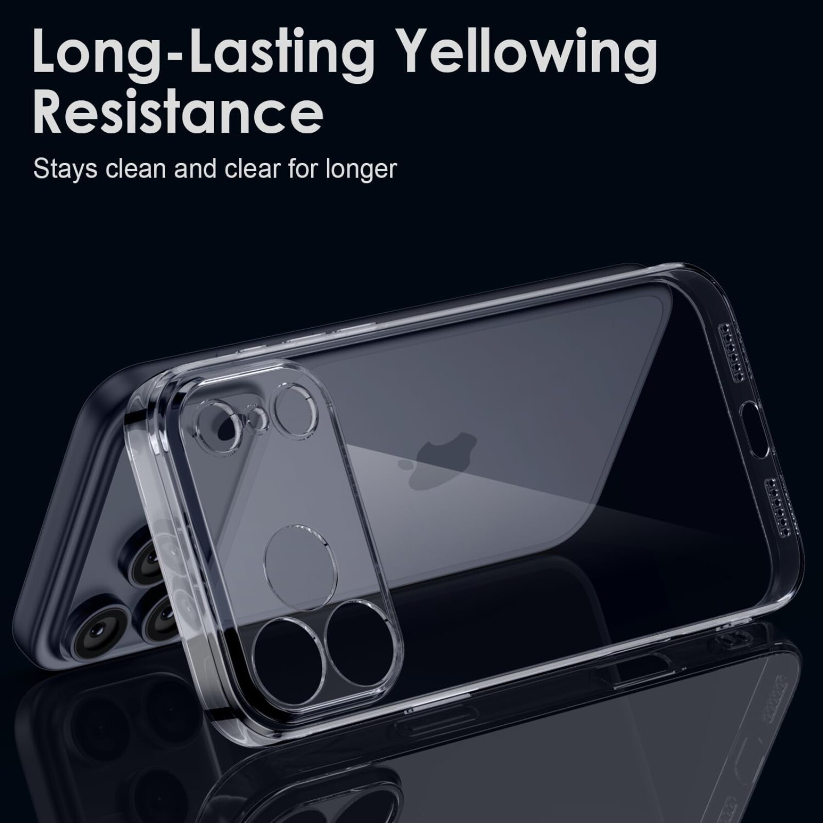 Husa iPhone 17 Pro Max/ 18 Pro Max, Slim Luxury Transparenta Full Protection