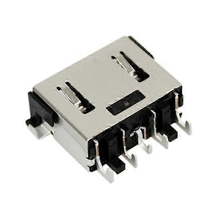Mufa alimentare (DC jack) pentru Lenovo IdeaPad L340-15IRH 81LK, piesa de schimb, cod FG123K0225-260803-20107, argintiu