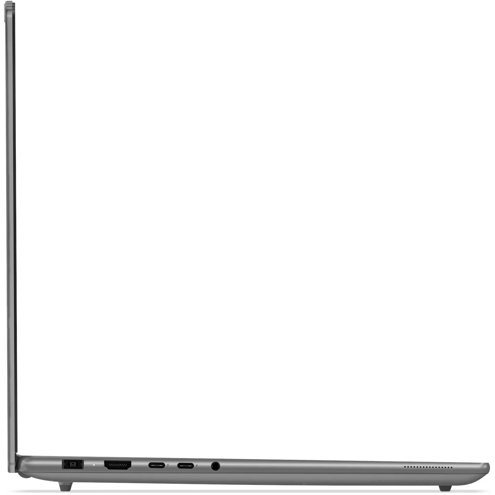 Laptop Lenovo Yoga Pro 9 16IAH10, 16" 3.2K 3200x2000 OLED Touch Screen 1000nits 120Hz, Intel Core Ultra 9 285H 16-core, 32 GB LPDDR5x, 256GB SSD m2 PCIe, 1TB SSD m2 PCIe, NVIDIA GeForce RTX 5060 8GB GDDR7, Windows 11 Home, Aluminium Case 2.07 kg Luna Grey