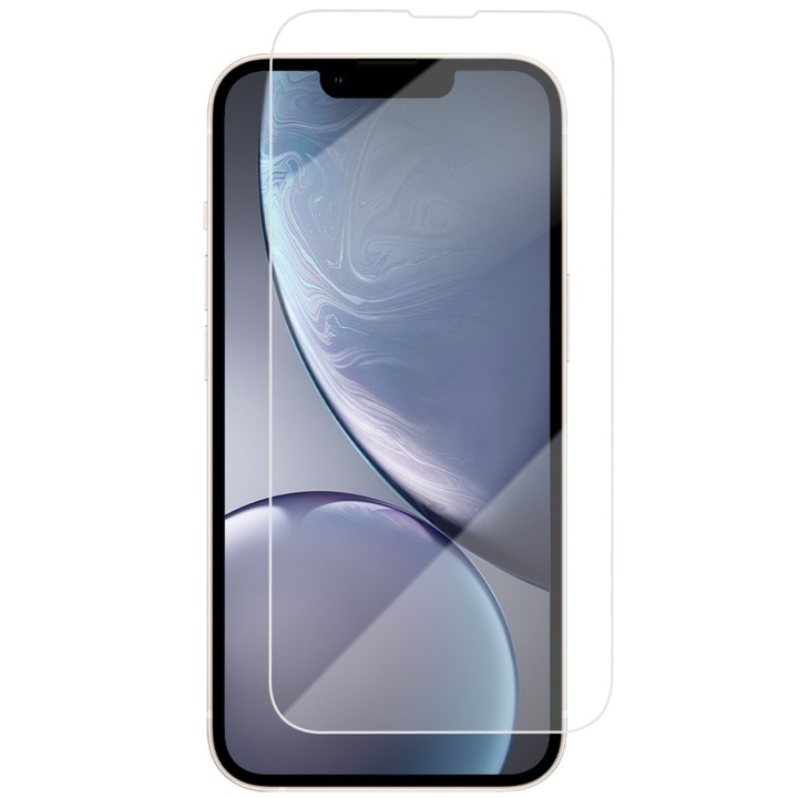 Fólia iPhone 16 Pro Max/ 17 Pro Max, Átlátszó edzett üveg 2,5D, 9H