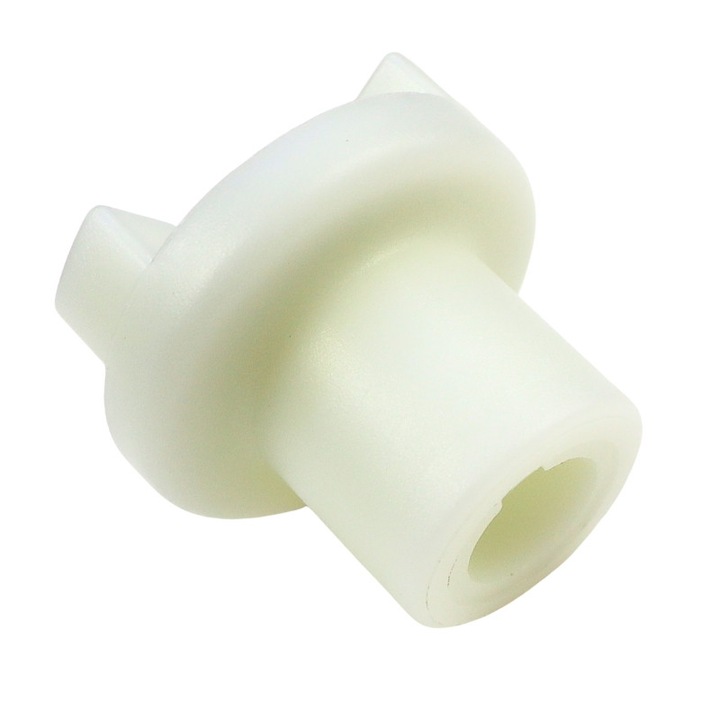 Zagroda VP70 vákuumszivattyú csatlakozó, aktív tárcsa 19 mm belső furattal, fp 6 mm, magasság 54,5 mm, üvegszálas poliamid, fehér, kód 83050109002
