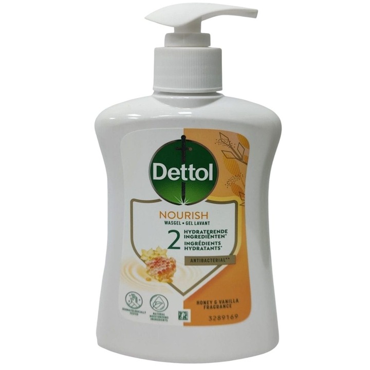 Sapun Lichid, Dettol, 250 ml Honey si Vanilla