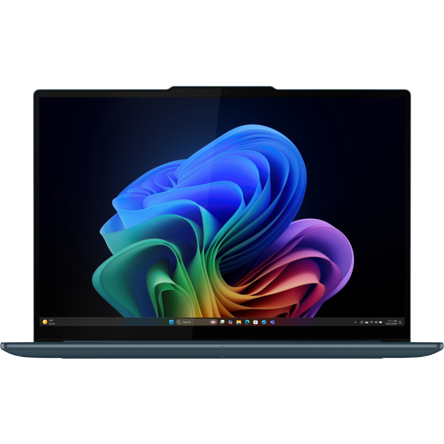 Laptop Lenovo Yoga Pro 9 16IAH10, 16" 3.2K 3200x2000 OLED Touch Screen 1000nits 120Hz, Intel Core Ultra 9 285H 16-core, 32 GB LPDDR5x, 1TB SSD m2 PCIe, 2TB SSD m2 PCIe, NVIDIA GeForce RTX 5060 8GB GDDR7, Windows 11 Home, Aluminium Case 2.07 kg Tidal Teal