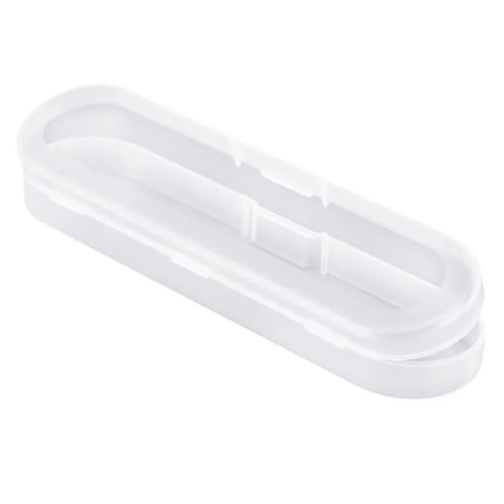 Cutie de depozitare YANYXR BCS3134057, din plastic transparent cu capac, 17.5 x 3.8 x 1.9 cm, 1 buc