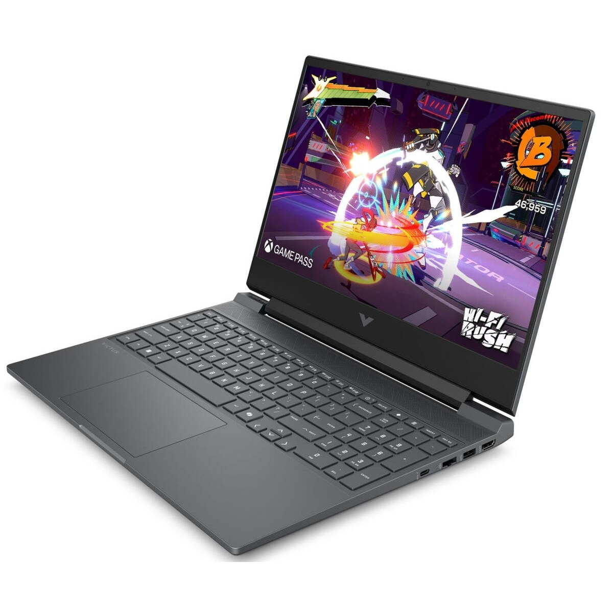 Laptop HP Victus 15 FHD 15.6 inch Intel Core i7-13620H 8GB 512GB SSD RTX 3050 Windows 11 Home Dark Grey
