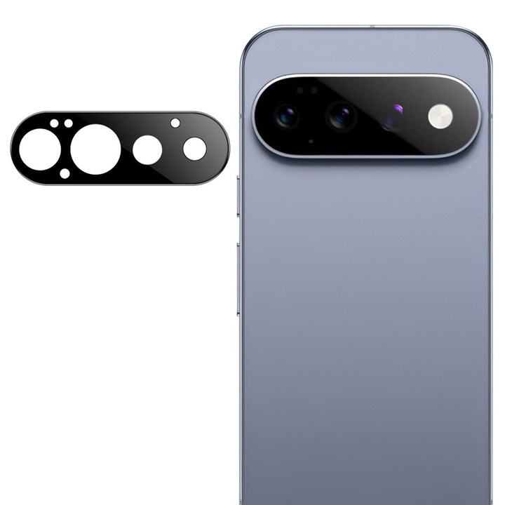 Daden üveg kamerafólia Google Pixel 11 Pro-hoz, Teljes fedés, Professzionális védelem, Ultra ellenálló, Prémium minőség, Fekete