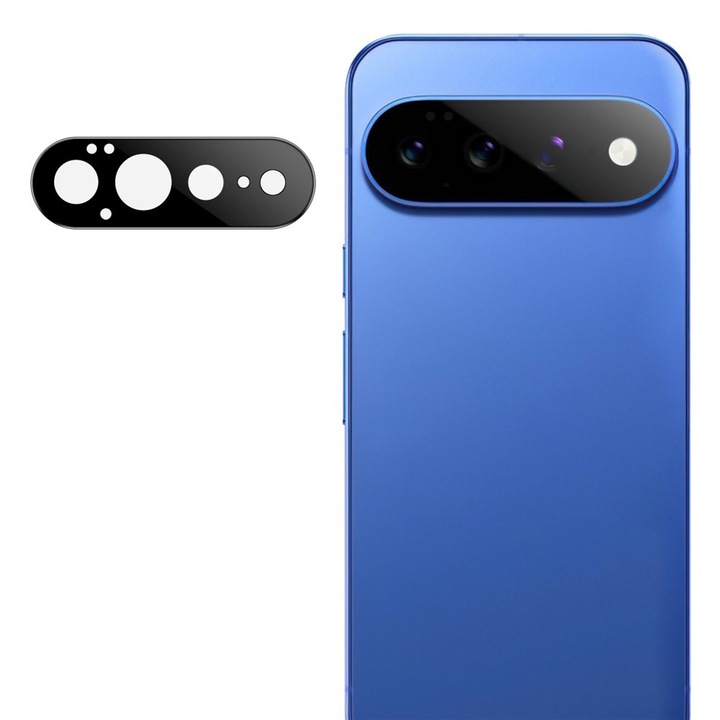 Daden üveg kamerafólia Google Pixel 11 Pro XL-hez, Teljes fedés, Professzionális védelem, Ultra ellenálló, Prémium minőség, Fekete