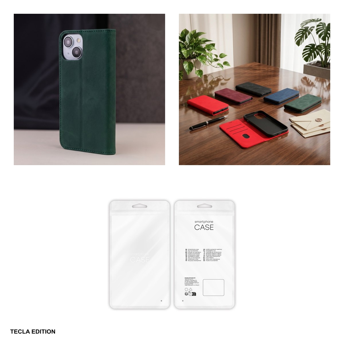 Husa Smart Suede pentru Honor 600 Lite, tip carte, Verde