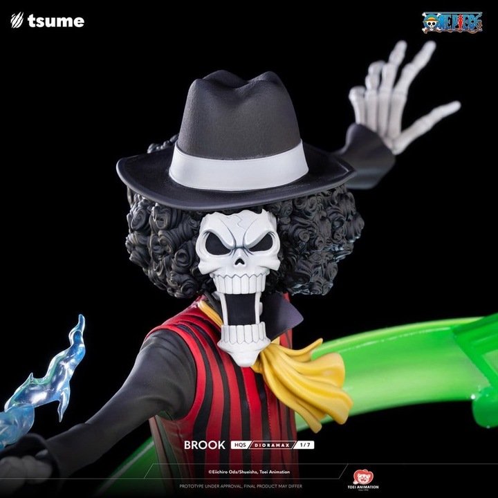 Фигурка диорама Tsume HQS Dioramax Brook 1/7, лиценз One Piece, многоцветен, TSU-3481