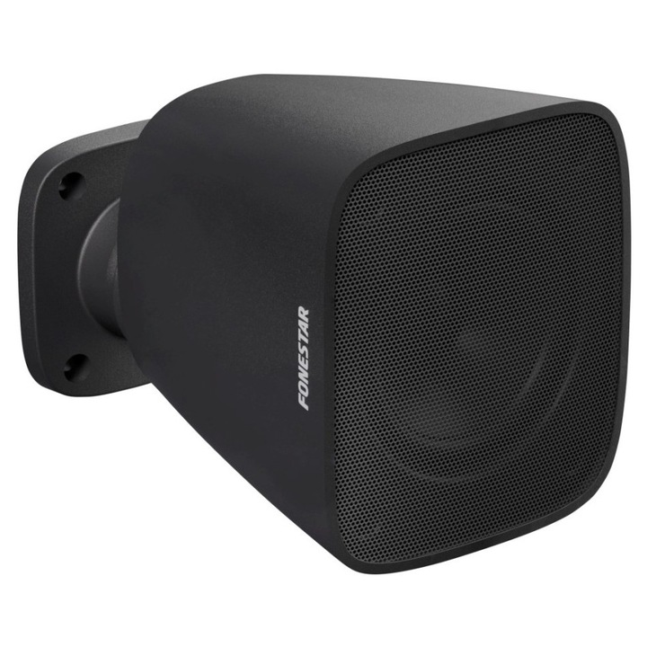 Fonestar Sonora-3TN (JS3TN) fali hangszóró 100 V-os transzformátorral, 12 W RMS / 8 Ω, 20 W max, 3" hangszóró, 130–20 kHz, fekete (RAL9005)