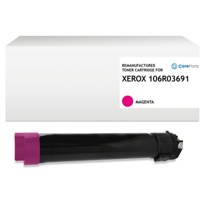 CoreParts QI-XE2040M tonerpatron, felújított, kompatibilis Xerox 106R03691, magenta
