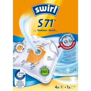 Set 4 Saci aspirator Swirl S 71 AirSpace MicroPor Plus Set 4 Saci aspirator Swirl S 71 AirSpace MicroPor Plus