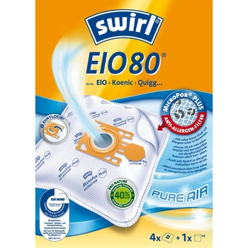 Set 4 Saci aspirator Swirl EIO 80 AirSpace Set 4 Saci aspirator Swirl EIO 80 AirSpace