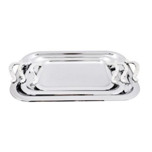 Set 3 tavi pentru servire din inox SKY Grunberg, 19CM, 24CM, 29CM