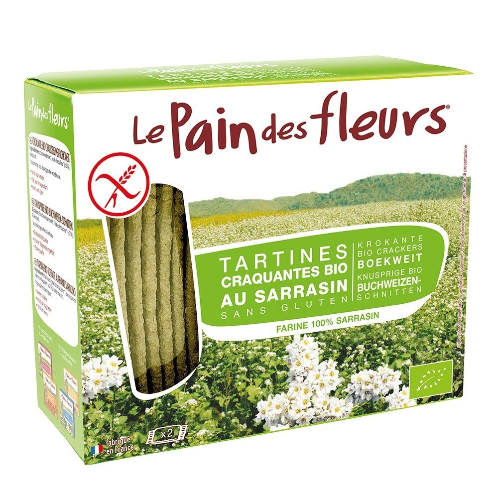 Turte crocante cu hrisca - fara gluten, Le Pain Des Fleurs, 150g